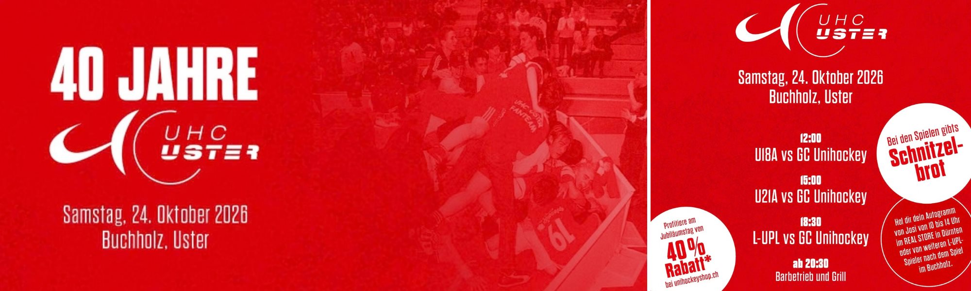 DREI HEIMSPIELE, EIN JUBILÄUM UND GANZ VIEL USTER